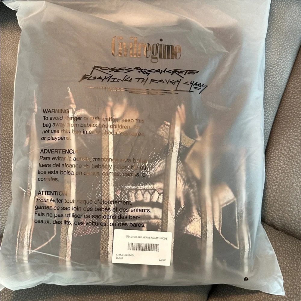 Civil Regime x Marvel Deadpool/Wolverine Regime Hoodie - Picture 11 of 13